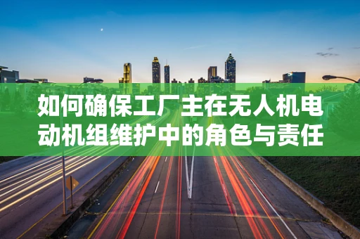 如何确保工厂主在无人机电动机组维护中的角色与责任？