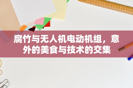 腐竹与无人机电动机组，意外的美食与技术的交集