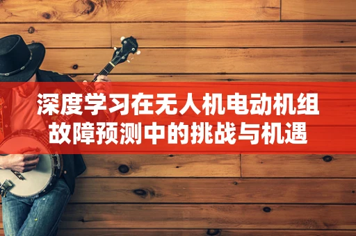 深度学习在无人机电动机组故障预测中的挑战与机遇