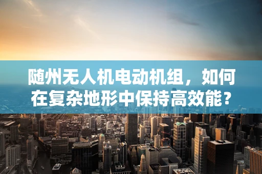 随州无人机电动机组，如何在复杂地形中保持高效能？