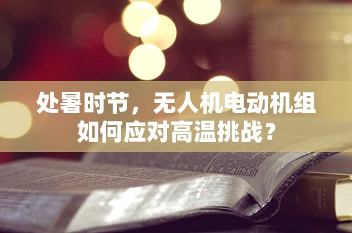 处暑时节，无人机电动机组如何应对高温挑战？