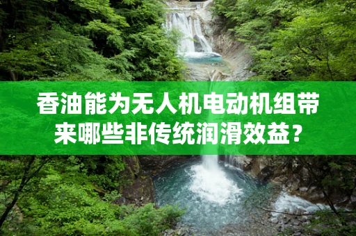 香油能为无人机电动机组带来哪些非传统润滑效益？