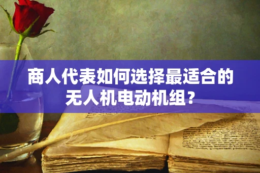 商人代表如何选择最适合的无人机电动机组？