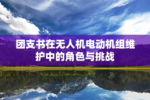 团支书在无人机电动机组维护中的角色与挑战
