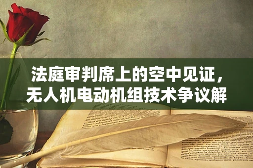 法庭审判席上的空中见证，无人机电动机组技术争议解析