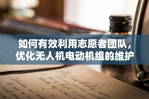 如何有效利用志愿者团队，优化无人机电动机组的维护与培训？