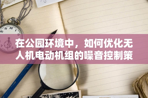 在公园环境中，如何优化无人机电动机组的噪音控制策略？