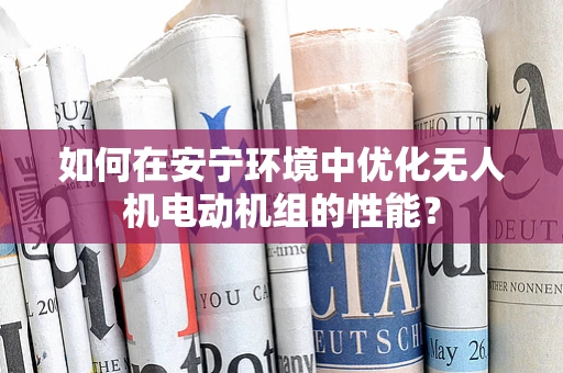 如何在安宁环境中优化无人机电动机组的性能？