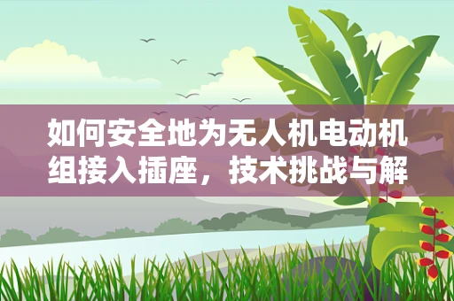 如何安全地为无人机电动机组接入插座，技术挑战与解决方案？