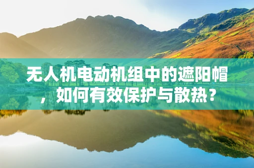 无人机电动机组中的遮阳帽，如何有效保护与散热？