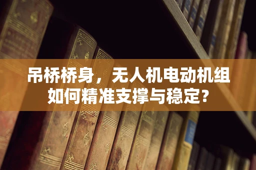 吊桥桥身，无人机电动机组如何精准支撑与稳定？