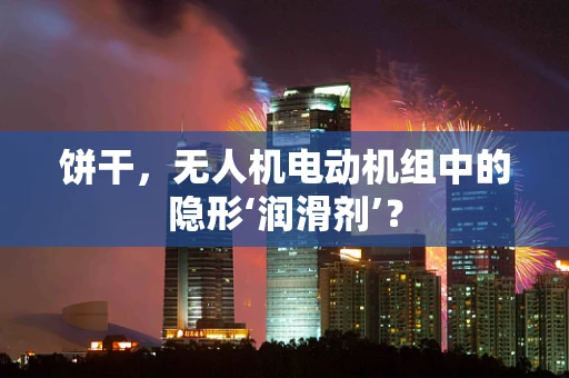 饼干，无人机电动机组中的隐形‘润滑剂’？