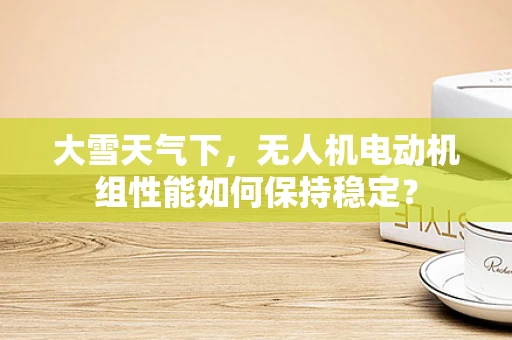 大雪天气下，无人机电动机组性能如何保持稳定？
