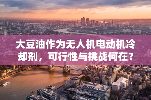 大豆油作为无人机电动机冷却剂，可行性与挑战何在？