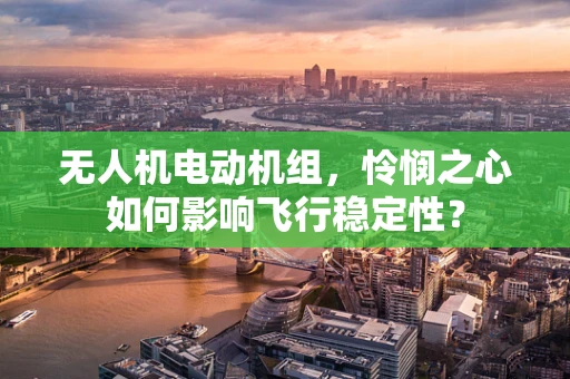 无人机电动机组，怜悯之心如何影响飞行稳定性？