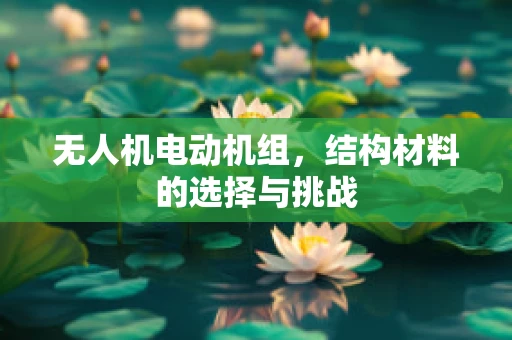 无人机电动机组，结构材料的选择与挑战