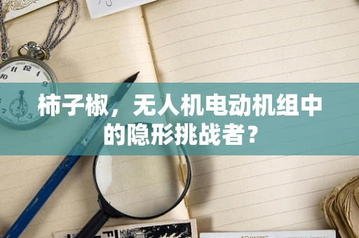柿子椒，无人机电动机组中的隐形挑战者？