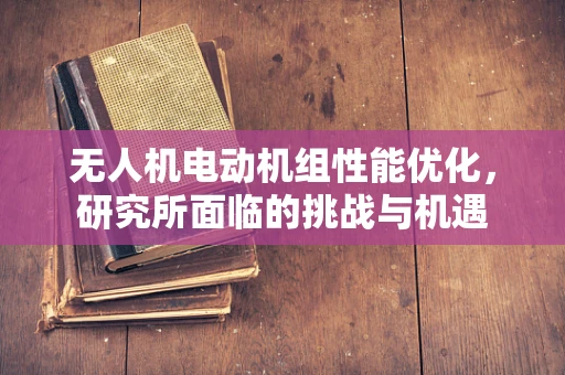 无人机电动机组性能优化，研究所面临的挑战与机遇
