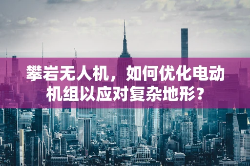 攀岩无人机，如何优化电动机组以应对复杂地形？