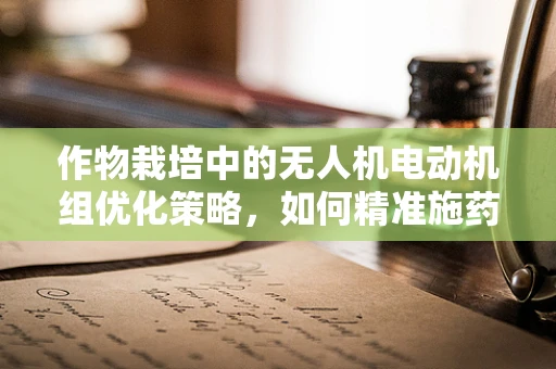 作物栽培中的无人机电动机组优化策略，如何精准施药与灌溉？