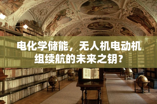 电化学储能，无人机电动机组续航的未来之钥？