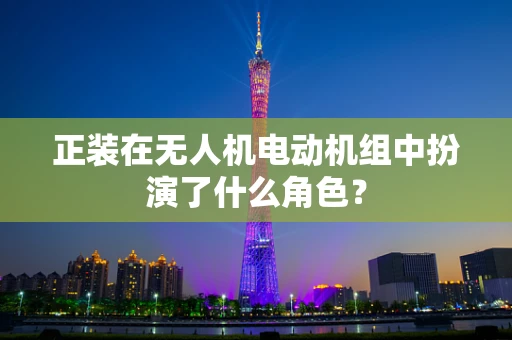 正装在无人机电动机组中扮演了什么角色？