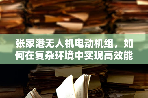 张家港无人机电动机组，如何在复杂环境中实现高效能？