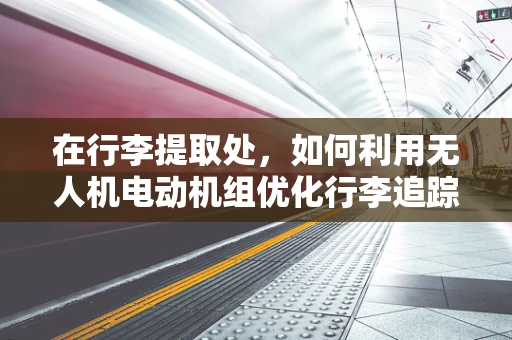 在行李提取处，如何利用无人机电动机组优化行李追踪与配送？