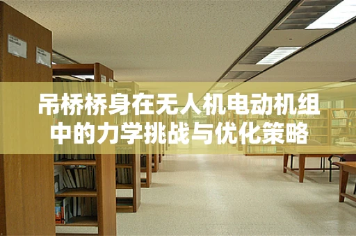 吊桥桥身在无人机电动机组中的力学挑战与优化策略