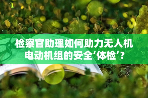 检察官助理如何助力无人机电动机组的安全‘体检’？