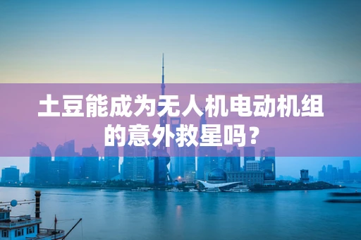 土豆能成为无人机电动机组的意外救星吗？