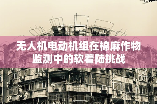 无人机电动机组在棉麻作物监测中的软着陆挑战
