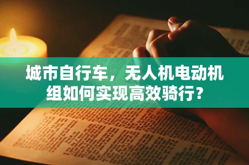 城市自行车，无人机电动机组如何实现高效骑行？