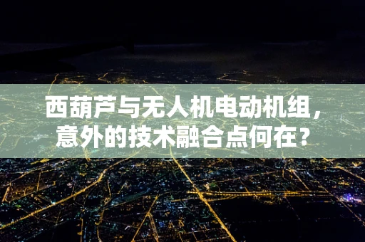 西葫芦与无人机电动机组，意外的技术融合点何在？