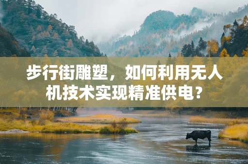 步行街雕塑，如何利用无人机技术实现精准供电？