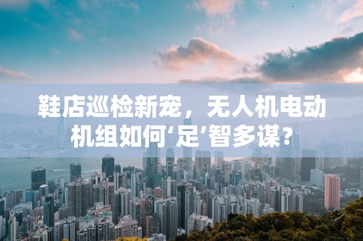 鞋店巡检新宠，无人机电动机组如何‘足’智多谋？
