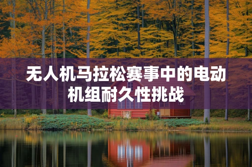 无人机马拉松赛事中的电动机组耐久性挑战