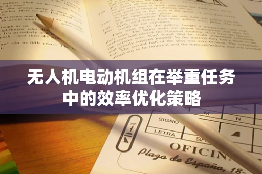 无人机电动机组在举重任务中的效率优化策略