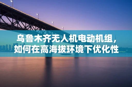 乌鲁木齐无人机电动机组，如何在高海拔环境下优化性能？