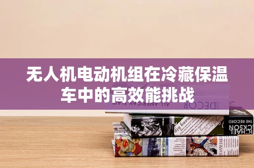 无人机电动机组在冷藏保温车中的高效能挑战