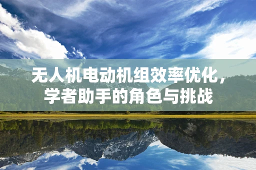 无人机电动机组效率优化，学者助手的角色与挑战