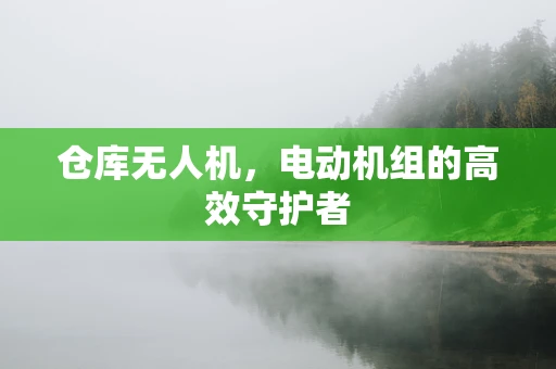 仓库无人机，电动机组的高效守护者