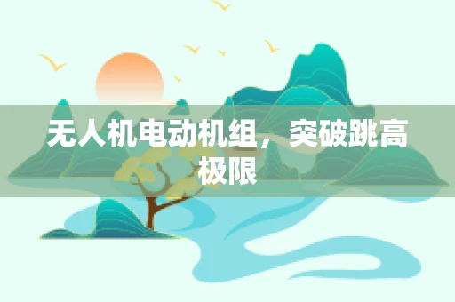 无人机电动机组，突破跳高极限