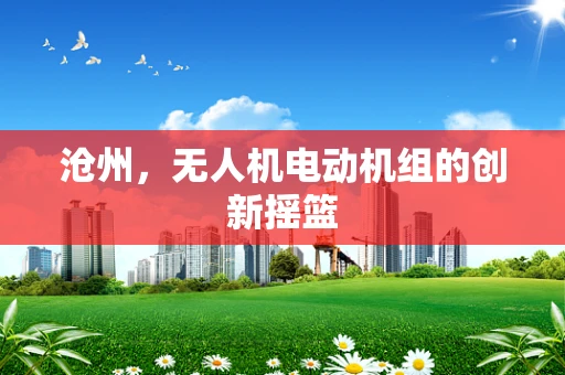 沧州，无人机电动机组的创新摇篮