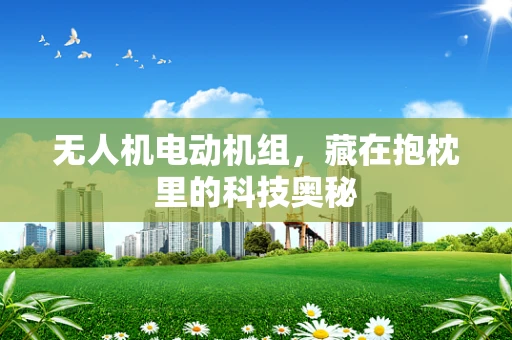 无人机电动机组，藏在抱枕里的科技奥秘