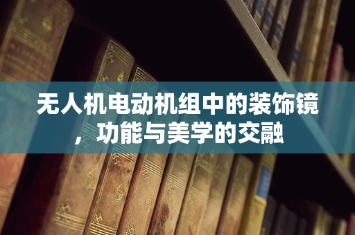 无人机电动机组中的装饰镜，功能与美学的交融