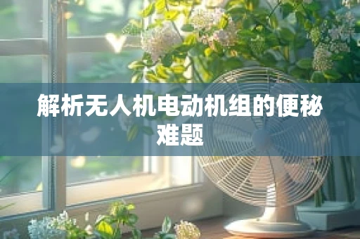 解析无人机电动机组的便秘难题