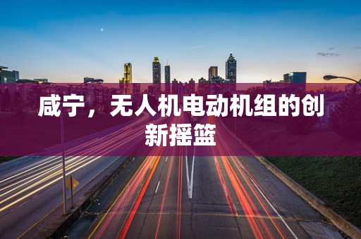 咸宁，无人机电动机组的创新摇篮