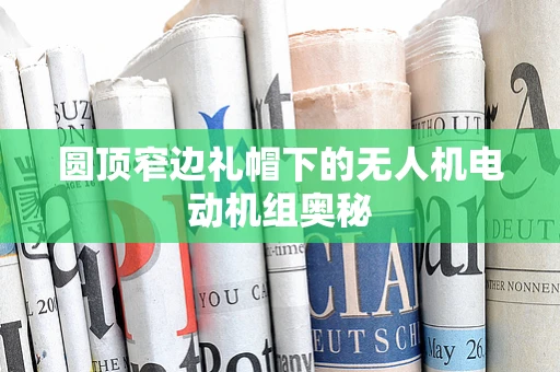 圆顶窄边礼帽下的无人机电动机组奥秘