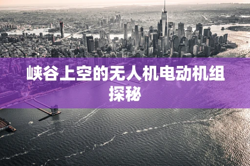 峡谷上空的无人机电动机组探秘